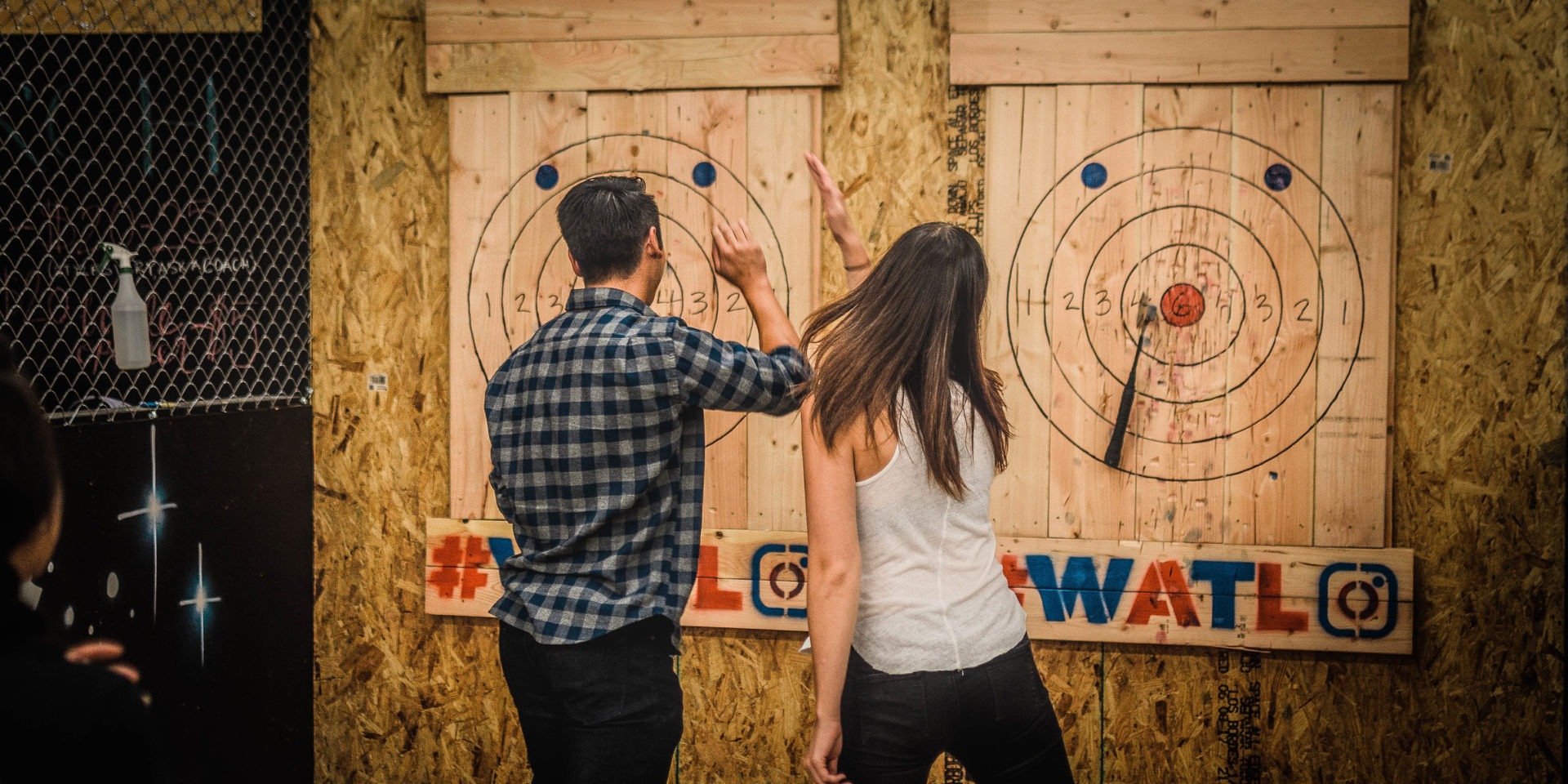 Axe Throwing - A Great First Date Idea